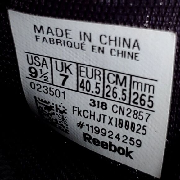 Reebok Fusiun Fluxweave Athletic Running Shoe Womens Size 9.5 CN2857 Black - Picture 9 of 9